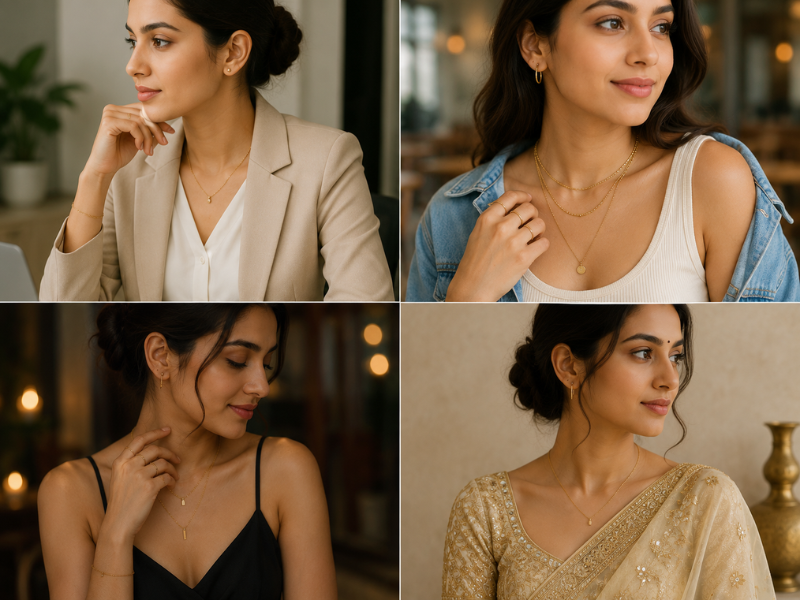 How to Style Minimalist Jewellery for Different Occasions