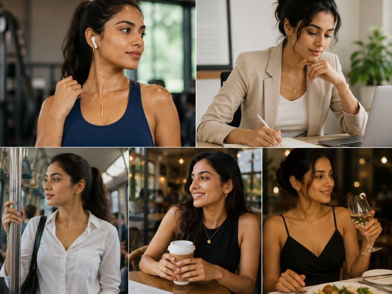 Modern women want jewellery that performs the way they do, not slower