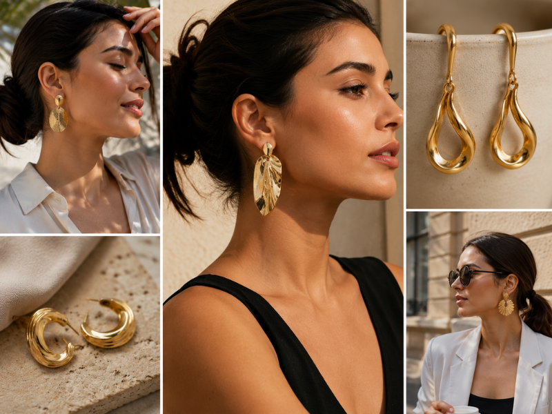 Statement Earrings Are Back