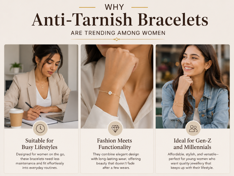Why Anti-Tarnish Bracelets Are Trending Among Women