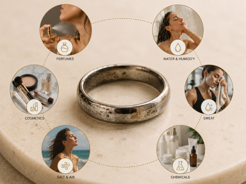 Why Do Regular Rings Tarnish?