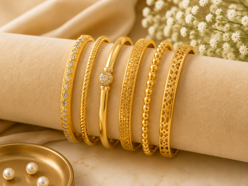 Why Golden Bangles Stay in Fashion