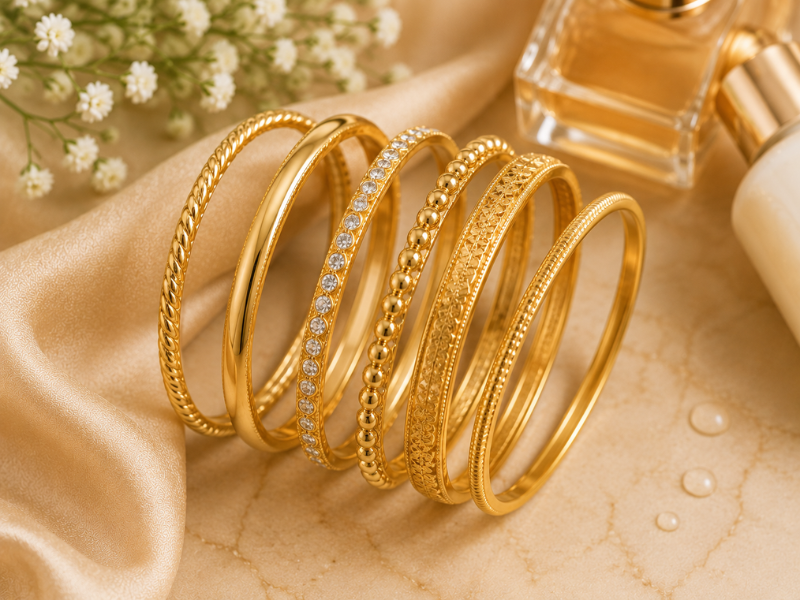 Why anti tarnish golden bangles are a smart choice